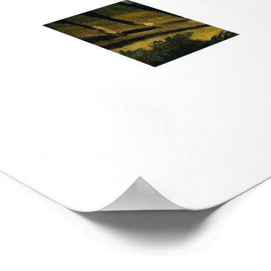 Zwei Pferde 1808 Poster (Ecke)