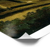 Zwei Pferde 1808 Poster (Ecke)