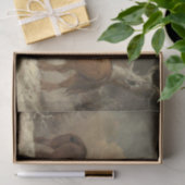 Zwei Pferde im Schnee (Winterlandschaft) Seidenpapier (Geschenk)