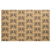 zwei Pferde und Pferde Stoff (Fat Quarter (45,7 x 55,9 cm))