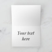 Zwei Pferdegrußkarte Karte (Innenseite)