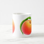 Zwei Pfirsiche Kaffeetasse (Mittel)