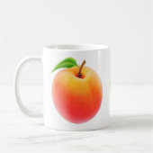Zwei Pfirsiche Kaffeetasse (Links)