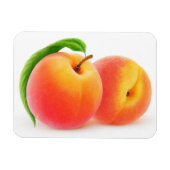 Zwei Pfirsiche Magnet (Horizontal)