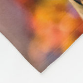 Zwei Phantastische Sakura-Blume. Rosa, blauer Hint Fleecedecke (Ecke)