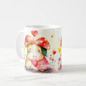 Zwei Pilzliebhaber Kaffeetasse (Vorderseite Links)