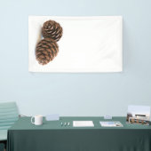 Zwei pinecones banner (Messeveranstaltung)