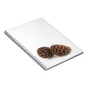 Zwei pinecones notizblock (Rechte Seite)