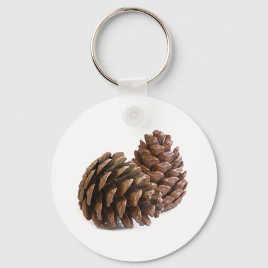 Zwei pinecones schlüsselanhänger (Vorderseite)