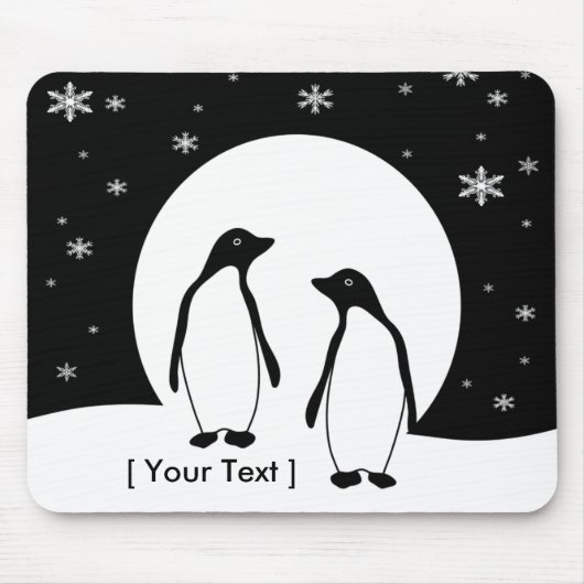 Zwei Pinguine Mousepad (Vorne)