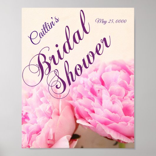 Zwei Pink-Brautpartys Poster (Vorne)