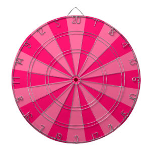 Zwei Pinks Dartscheibe