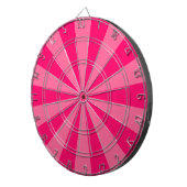 Zwei Pinks Dartscheibe (Vorderseite rechts)