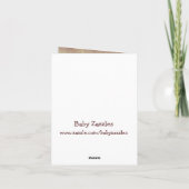 Zwei Piraten Dankeskarte (Rückseite)