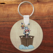 Zwei Piraten Schlüsselanhänger (Vorderseite)