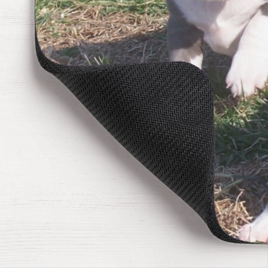 ZWEI PITBULL WELPEN MOUSEPAD (Ecke)