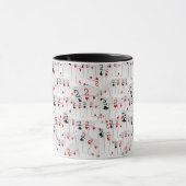 Zwei, Pokerkarten, Black Combo-Kaffee-Tasse. Tasse (Zentrum)