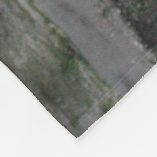 Zwei Polar Bären Cubs Fleecedecke (Ecke)