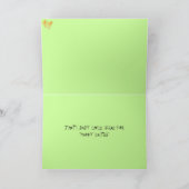 Zwei Pöne auf einer Karte (Innenseite)