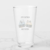 Zwei Pontiac-GTO-Autos Glas (Rückseite)