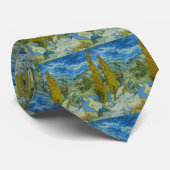 Zwei Poplars in den Alpen von Vincent Van Gogh Krawatte (Gerollt)