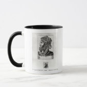 Zwei Porträts Catullus Tasse (Links)