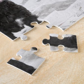 Zwei portugiesische Welpen in einem Zimmer Puzzle (Seite)