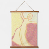 Zwei Posterpaare Wandteppich Mit Holzrahmen (Vorderseite)