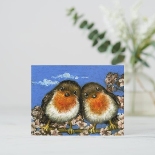 Zwei Postkarten von Tanya Bond (Stehend Vorderseite)