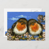 Zwei Postkarten von Tanya Bond (Vorne/Hinten)