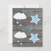 Zwei pro Seite Vielen Dank Karten Elephant Boy Dus (Rückseite)