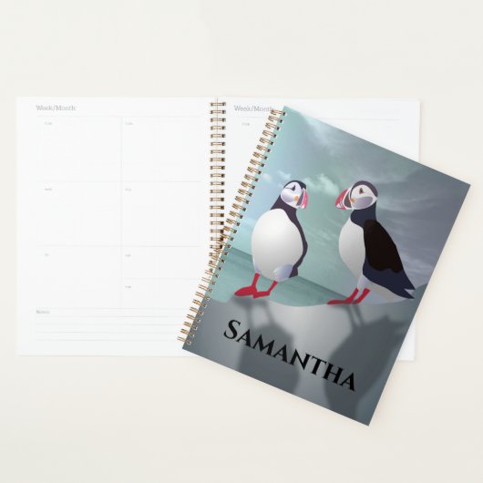 Zwei Puffins Design Planer (Anzeige)