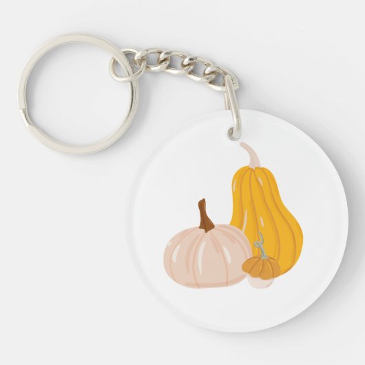 Zwei Pumpkins Schlüsselanhänger (Vorderseite)