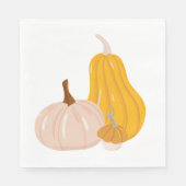 Zwei Pumpkins Serviette (Vorderseite)