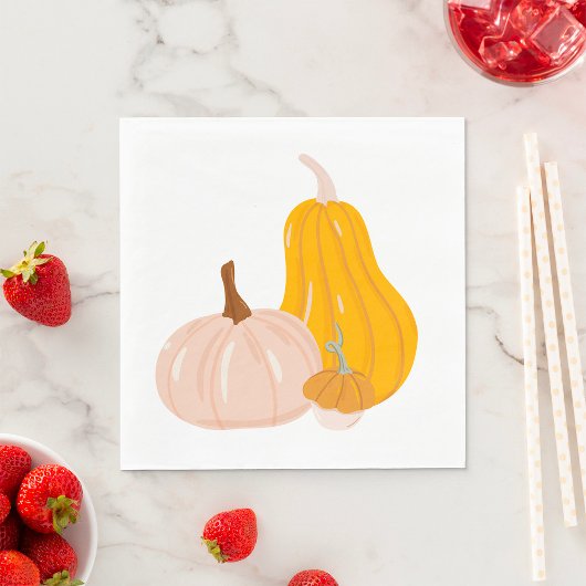 Zwei Pumpkins Serviette