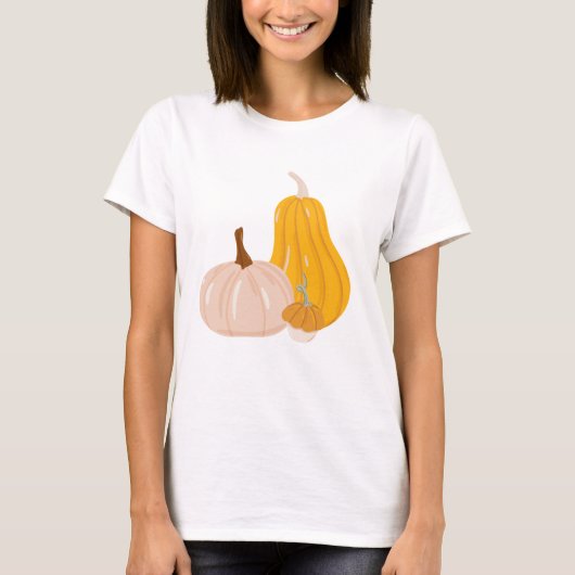 Zwei Pumpkins T-Shirt (Vorderseite)