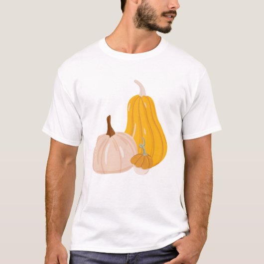 Zwei Pumpkins T-Shirt (Vorderseite)