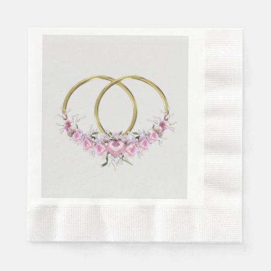 Zwei Punkte für ein rundes Abendbuch Serviette (Vorderseite)