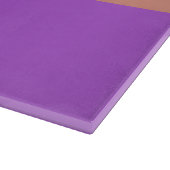 Zwei Quadrate auf der Glasschneidewand Schneidebrett (Ecke)