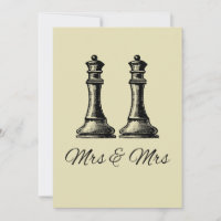 Zwei Queens Lesbian Hochzeit