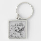 Zwei Rabbiner Schlüsselanhänger (Vorne)