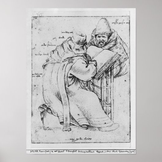 Zwei Rabbis Poster (Vorne)