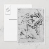 Zwei Rabbis Postkarte (Vorne/Hinten)