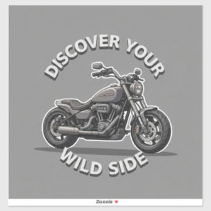 Zwei-Rad-Motorrad-Aufkleber-Kunst Aufkleber