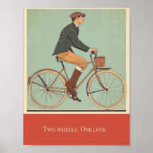 Zwei Räder, Ein Liebe Poster