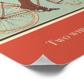 Zwei Räder, ein Poster der Liebe (Ecke)