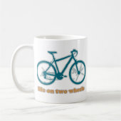 zwei Räder. Kaffeetasse (Links)