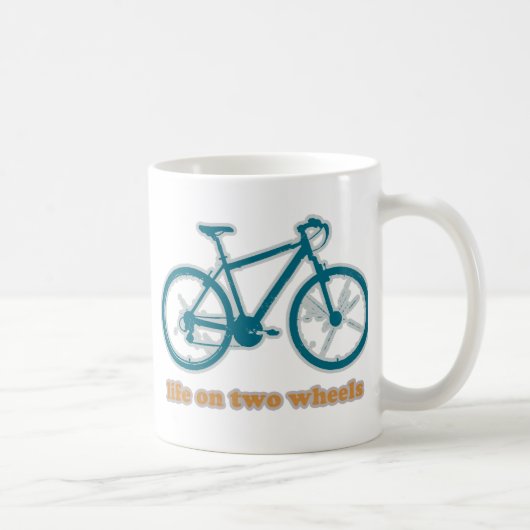 zwei Räder. Kaffeetasse (Rechts)