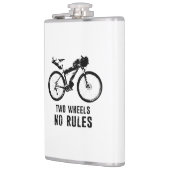 Zwei Räder ohne Regeln für das Auffangen Flachmann (Links)