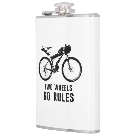 Zwei Räder ohne Regeln für das Auffangen Flachmann (Links)